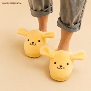 Pantuflas PompomPurin Orejas Movibles